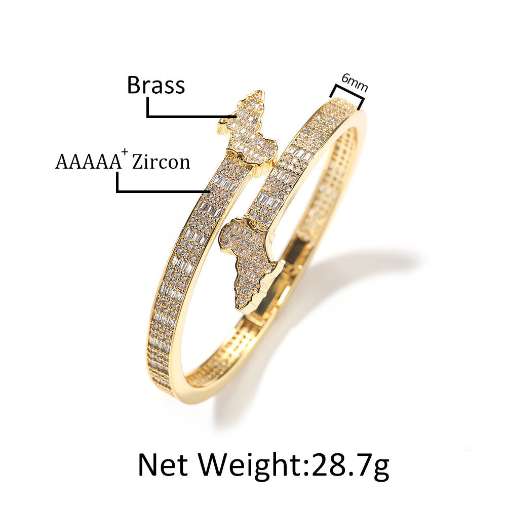Luxury Afro-Inspired Bangle